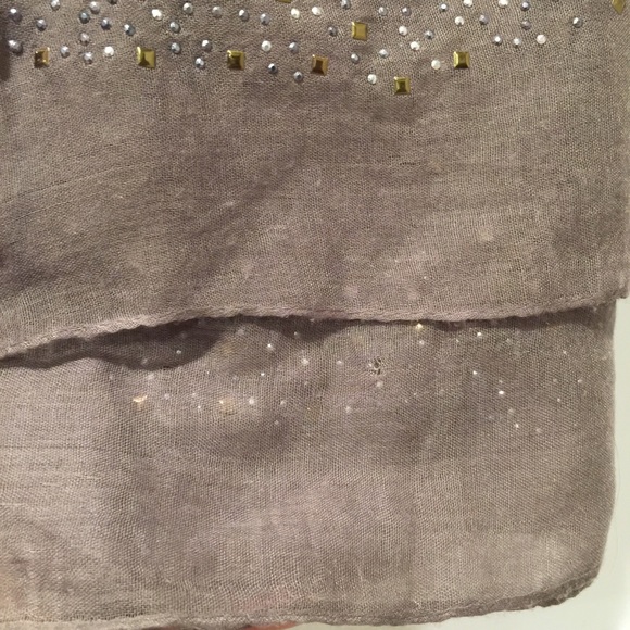 NWOT Promod Taupe Lightweight Blanket Scarf - Picture 4 of 6